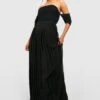 Brautjungfern Bardot-Maxikleid 1 Brautjungfern Bardot-Maxikleid -Stil Formen Verkäufe fzz06512 black xl