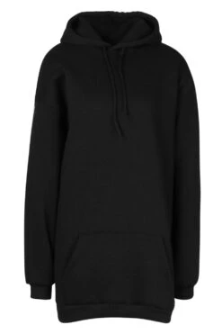 The Basic Mix & Match Oversize Hoodie-Kleid 8 The Basic Mix & Match Oversize Hoodie-Kleid -Stil Formen Verkäufe fzz75830 black xl 2