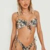 Leopardenprint Bikinioberteil Mit Schnür-Detail -Stil Formen Verkäufe gzz05269 leopard xl