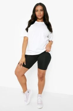 Plus Oversize T-Shirt Mit Monaco-Print -Stil Formen Verkäufe gzz11149 white xl 2