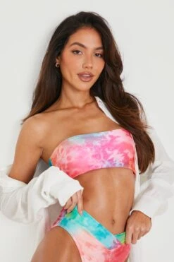 Batik Bandeau Bikinioberteil -Stil Formen Verkäufe gzz11465 pink xl 3