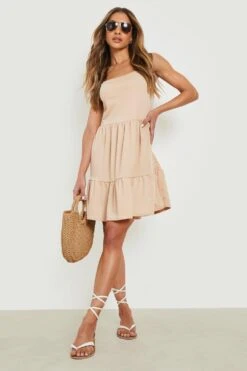 Smokkleid Mit Geradem Ausschnitt -Stil Formen Verkäufe gzz13636 stone xl 2