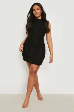 Plus Strandkleid 9 Plus Strandkleid -Stil Formen Verkäufe gzz14071 black xl 3