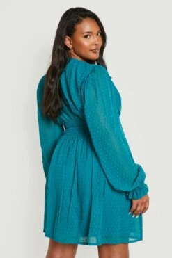 Plus Langärmliges Skaterkleid 7 Plus Langärmliges Skaterkleid -Stil Formen Verkäufe gzz23478 forest xl 1