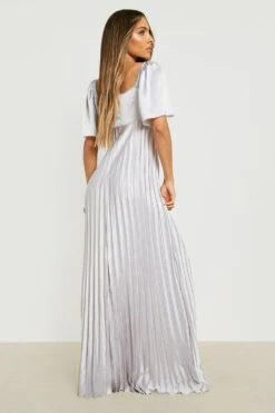 Wickel-Maxikleid Aus Satin 7 Wickel-Maxikleid Aus Satin -Stil Formen Verkäufe gzz25609 silver xl 1