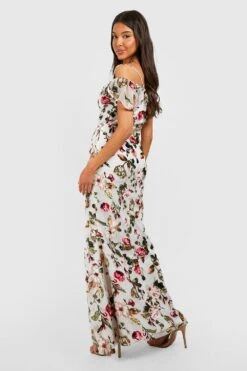 Schulterfreies Maxikleid -Stil Formen Verkäufe gzz25620 olive xl 1