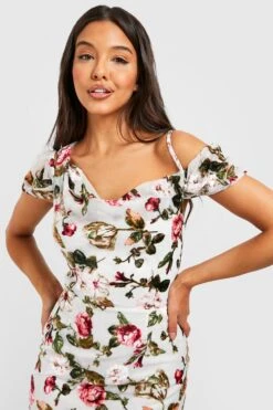 Schulterfreies Maxikleid -Stil Formen Verkäufe gzz25620 olive xl 3