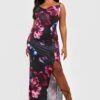 Plus Recyceltes Florales Maxikleid 2 Plus Recyceltes Florales Maxikleid -Stil Formen Verkäufe gzz26904 black xl
