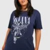 Plus T-Shirt Mit Nirvana Neon Pop Band Print