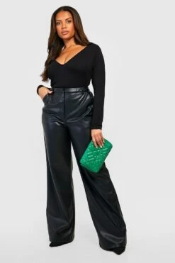 Plus Basic Body Mit Tiefem Ausschnitt -Stil Formen Verkäufe gzz31250 black xl 2