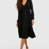 Langärmliges Wickel-Midikleid 2 Langärmliges Wickel-Midikleid -Stil Formen Verkäufe gzz32421 black xl
