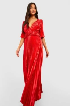 Satin-Maxikleid Mit Weiten Ärmeln -Stil Formen Verkäufe gzz34900 cinnamon xl 2