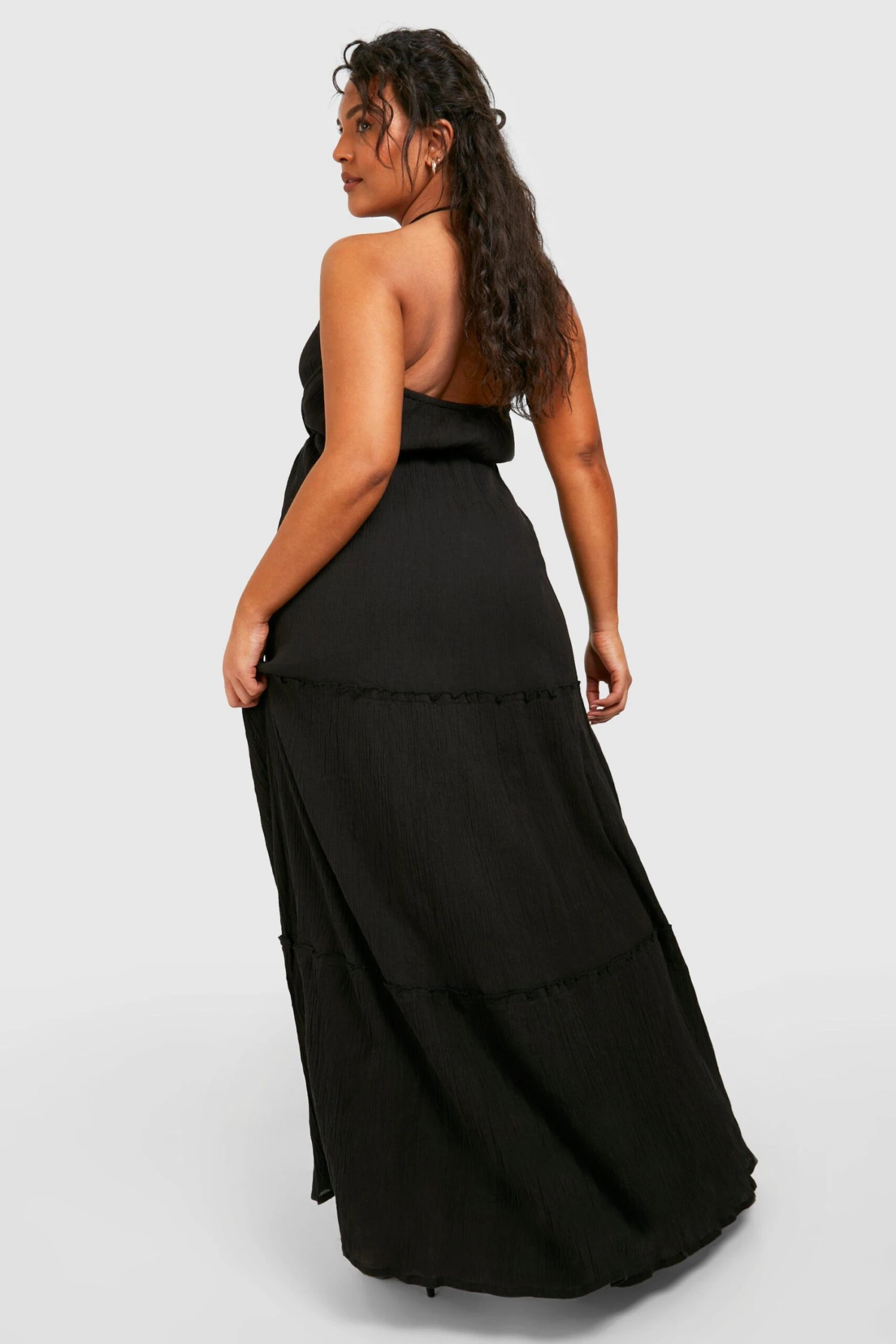 Plus Gestuftes Maxikleid 4 Plus Gestuftes Maxikleid – Bild 2