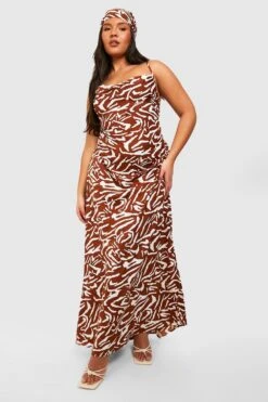 Plus Zebraprint Maxikleid & Tuch -Stil Formen Verkäufe gzz38155 purple xl 2