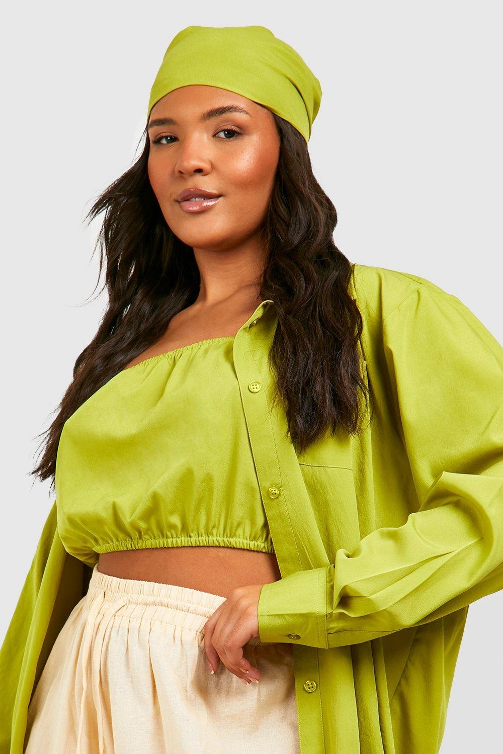 Plus Hemd, Bralette Und Tuch 6 Plus Hemd, Bralette Und Tuch – Bild 4