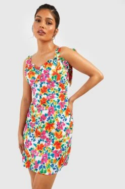 Florales Skaterkleid