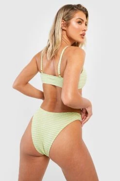 Gerippter Rundhals- Bikini -Stil Formen Verkäufe gzz39218 green20olive xl 1