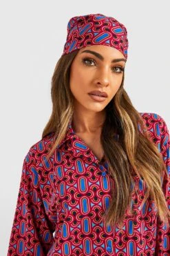 Hemdkleid Und Tuch Mit Print -Stil Formen Verkäufe gzz39658 blue xl 3