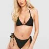 Tall Triangle Bikini Mit Seitlicher Bindung -Stil Formen Verkäufe gzz39733 black xl