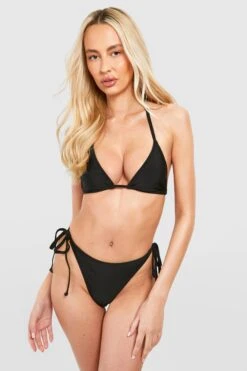 Tall Triangle Bikini Mit Seitlicher Bindung