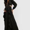 Umstandsmode Cut-Out Maxikleid 1 Umstandsmode Cut-Out Maxikleid -Stil Formen Verkäufe gzz42533 black xl