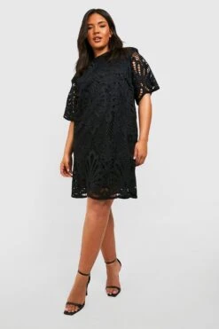 Plus Premium Häkelkleid 8 Plus Premium Häkelkleid -Stil Formen Verkäufe gzz44255 black xl 2