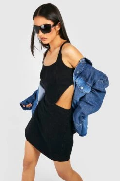 Jeans-Minirock In A-Linie