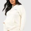 Plus Oversize Hoodie -Stil Formen Verkäufe gzz47796 ecru xl