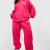 Plus Oversize Dsgn Studio Sweatshirt Mit Halbem Reißverschluss -Stil Formen Verkäufe gzz47826 pink xl