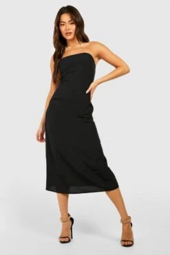 Bandeau-Midikleid -Stil Formen Verkäufe gzz47829 black xl 2