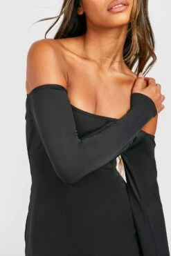 Premium Bandeau-Maxikleid -Stil Formen Verkäufe gzz48541 black xl 3