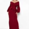 Schulterfreies Schößchen-Maxikleid -Stil Formen Verkäufe gzz48720 berry xl