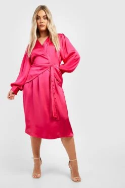 Plus Midi-Skaterkleid