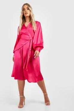 Plus Midi-Skaterkleid -Stil Formen Verkäufe gzz49043 hot20pink xl 2