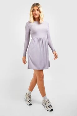 Smokkleid Mit Rüschen -Stil Formen Verkäufe gzz49423 grey20marl xl 2