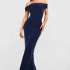 Bardot-Maxikleid 1 Bardot-Maxikleid -Stil Formen Verkäufe gzz51131 navy xl