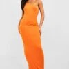 Einärmliges Maxikleid -Stil Formen Verkäufe gzz51709 orange xl