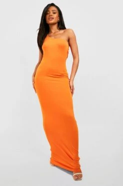 Einärmliges Maxikleid