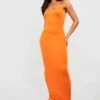 Rundhals-Maxikleid 1 Rundhals-Maxikleid -Stil Formen Verkäufe gzz51812 orange xl