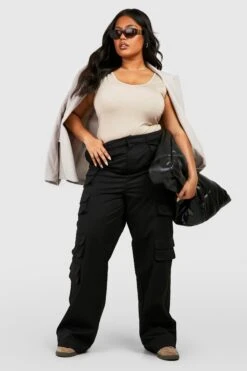 Plus Basic Rundhals-Body Aus Jersey -Stil Formen Verkäufe gzz52321 stone xl 3