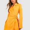 Wickel-Blazerkleid Mit Schnallen-Detail -Stil Formen Verkäufe gzz52825 orange xl