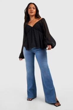 Plus Kitteloberteil Aus Mesh -Stil Formen Verkäufe gzz53441 black xl 2