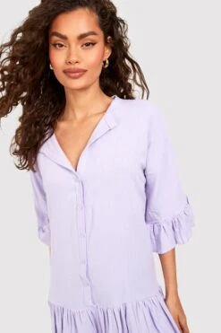 Leinen Smokkleid -Stil Formen Verkäufe gzz53450 lilac xl 3