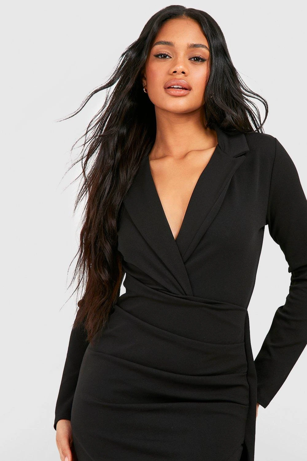 Blazer-Kleid Mit Wickel-Detail 6 Blazer-Kleid Mit Wickel-Detail – Bild 4