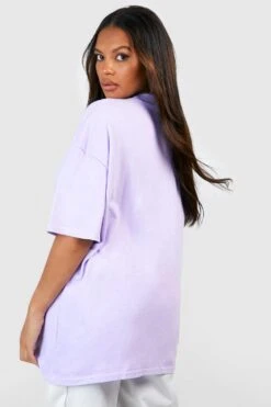 Plus Oversize Nwy T-Shirt -Stil Formen Verkäufe gzz53990 lilac xl 1