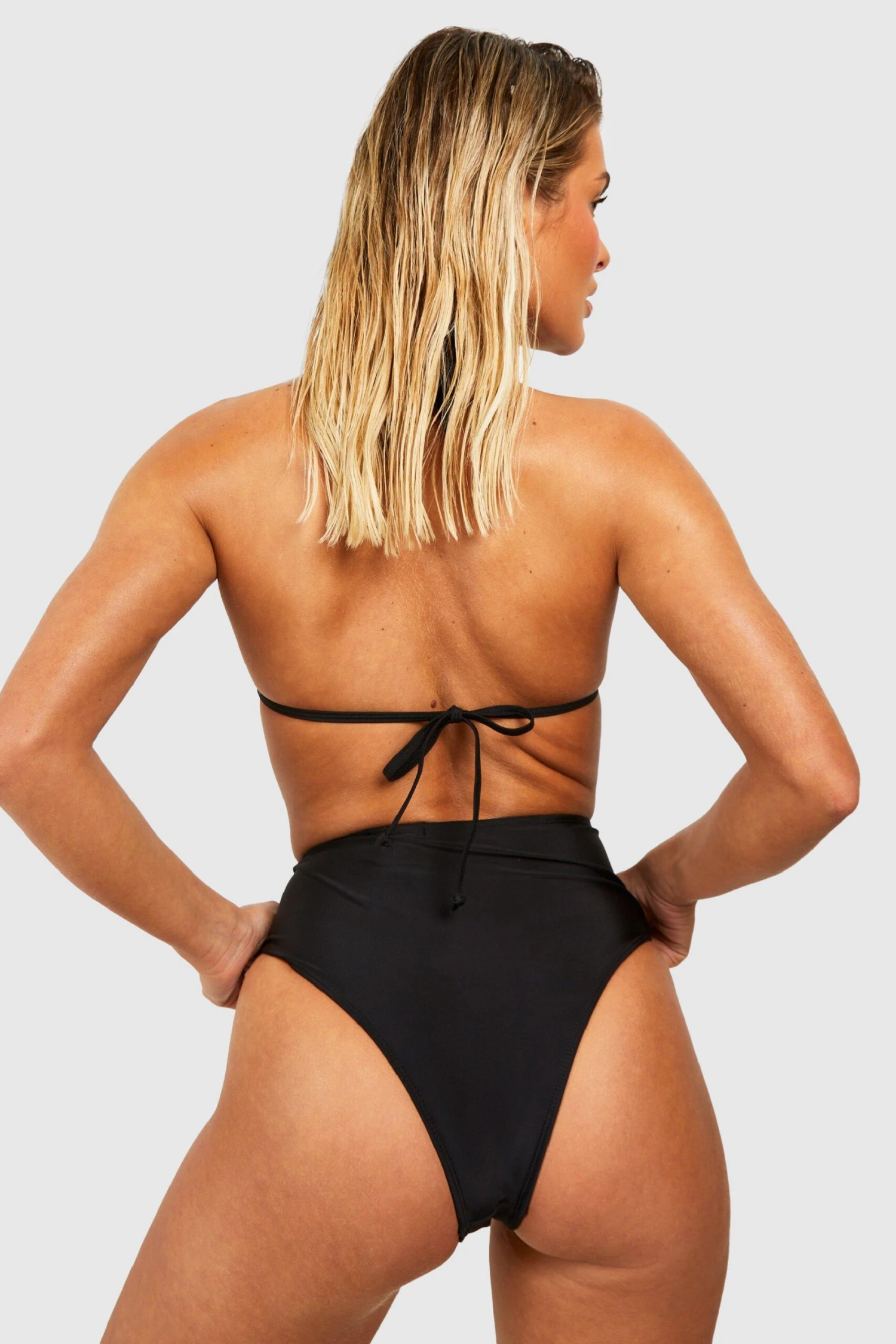 Triangle-Bikini Mit Hohem Bund 4 Triangle-Bikini Mit Hohem Bund – Bild 2