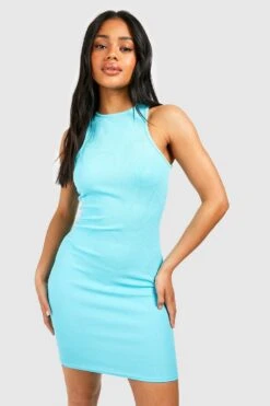 Geripptes Racer Bodycon-Kleid 8 Geripptes Racer Bodycon-Kleid -Stil Formen Verkäufe gzz54282 blue xl 2