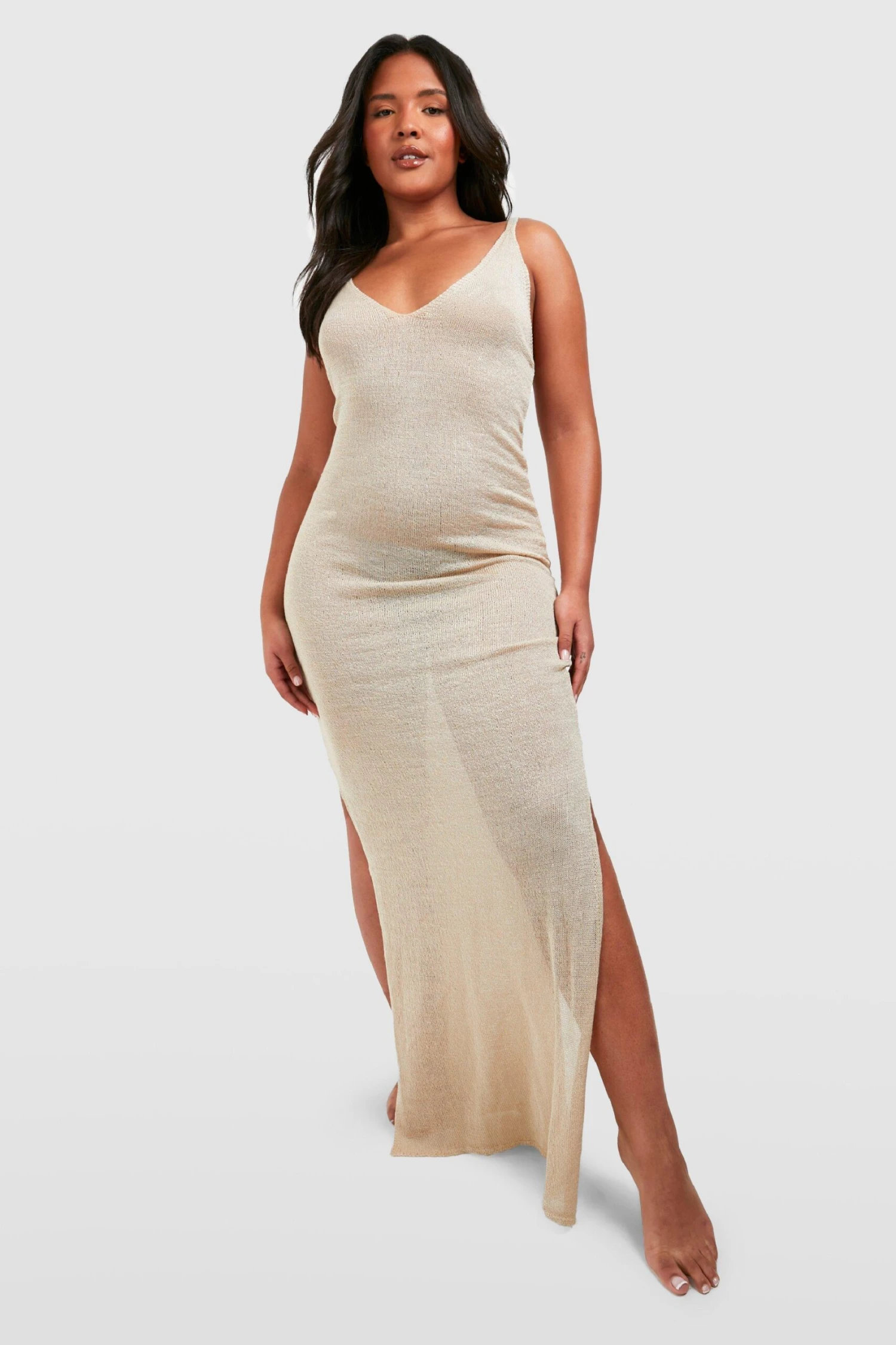 Plus Gehäkeltes Maxikleid 5 Plus Gehäkeltes Maxikleid – Bild 3