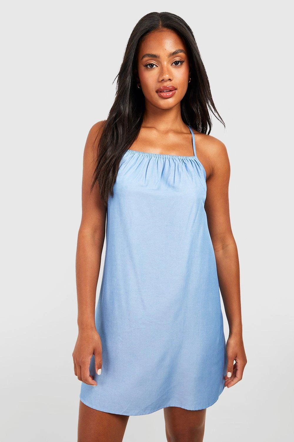 Riemchen-Minikleid 3 Riemchen-Minikleid