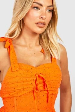 Lochmuster-Maxikleid 9 Lochmuster-Maxikleid -Stil Formen Verkäufe gzz54683 orange xl 3